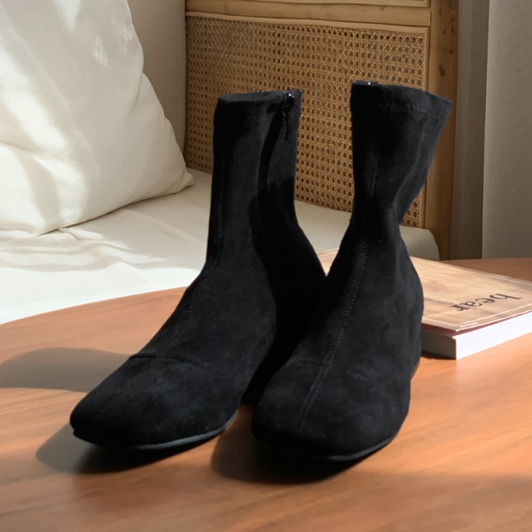 suede square boots
