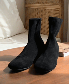 suede square boots