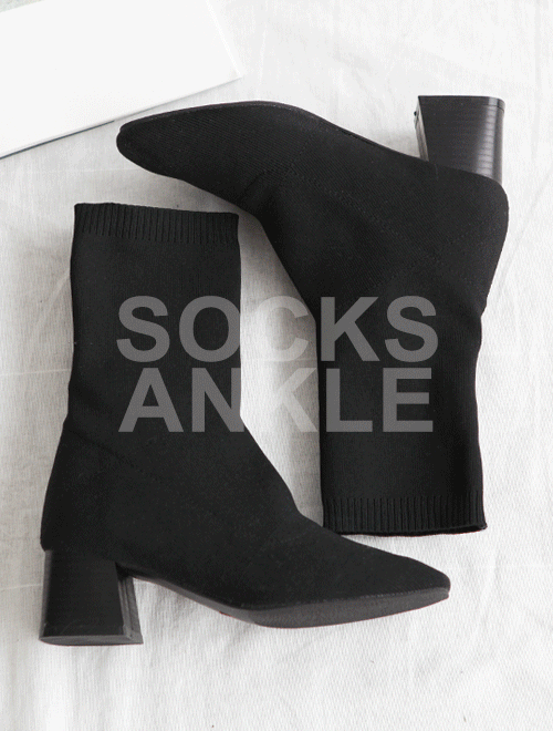 socks ankle boots
